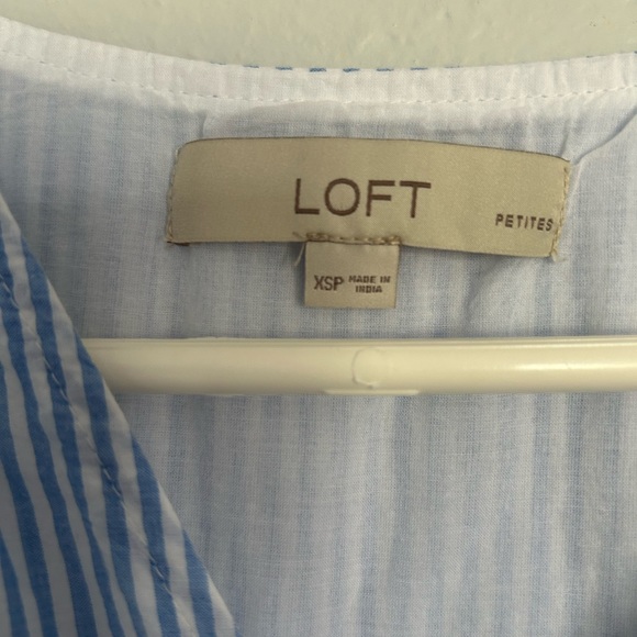 Loft petite xs eyelet dress - Picture 3 of 3